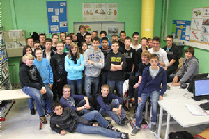 Photo des membres de la mini-entreprise
