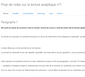 Prise de notes sur l'ENT
