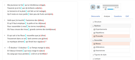 Exemple de texte augment&eacute; dans Lytext