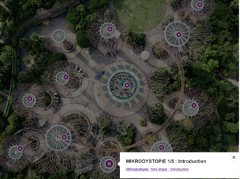 Carte des activit&eacute;s pr&eacute;paratoires